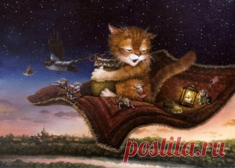 Сказочки кота Кузьмы... художник Александр Маскаев