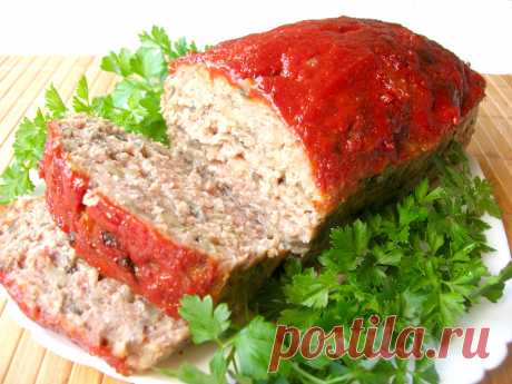Мясной хлеб с грибами или лучшая мясная закуска — митлоф! Начну с того, что это универсальный рецепт. Мясной хлеб можно подавать в качестве горячего блюда или в виде мясной закуски, в праздничном варианте или в повседневном. Мне он нравится в виде закуски. Получается очень сочным и вкусным, с ароматом грибов. Попробовав эту мясную закуску, вы навсегда откажитесь от колбасы!