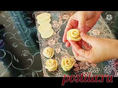 Розочки Растущие в масле! Супер Хрустящий Хворост!