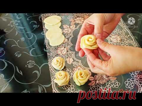 Розочки Растущие в масле! Супер Хрустящий Хворост!
