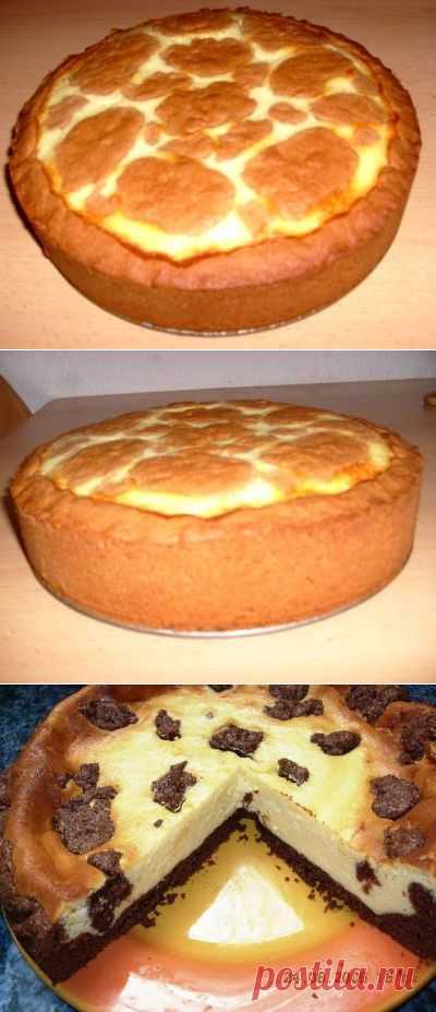 Russische Zupfkuchen (пирог с творожной начинкой) : Торты, пирожные