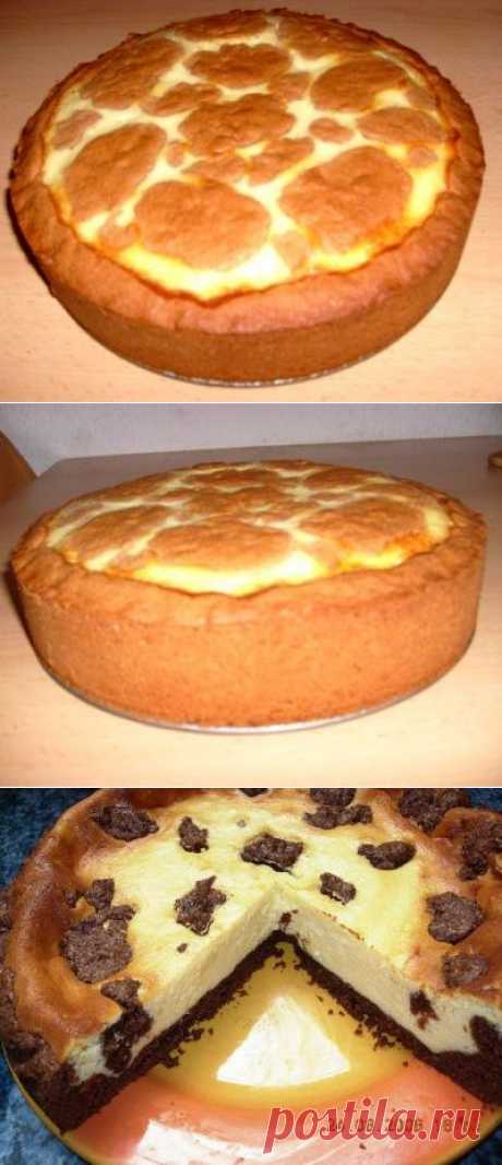 Russische Zupfkuchen (пирог с творожной начинкой) : Торты, пирожные