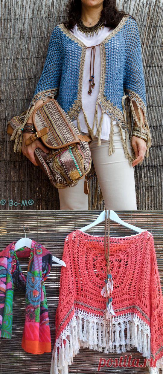 Пончо от бренда Bo-M