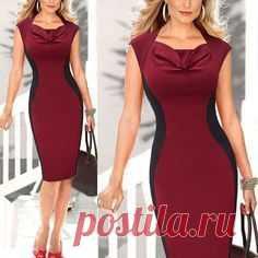 New Elegant Short Sleeve Women V Neck Bodycon Elegant Pencil Dresses Office Wear Women Work Outfits Vestidos
