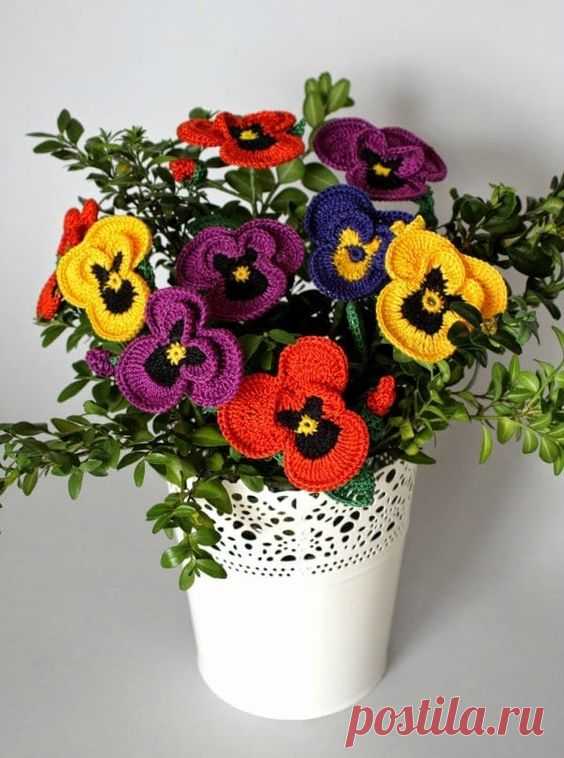 Pansy Flowers Crochet Patterns Free - Crochet Easy Patterns Good afternoon, my dear readers, how are you today? I truly hope that you are very well, and prepared to