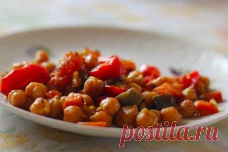 Турецкий горошек с овощами