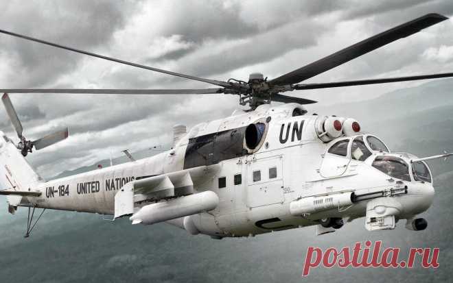 Скачать обои ми-24, un, вертолет, mi-24, un, раздел авиация в разрешении 1280x800