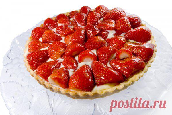 Кростата с клубникой и заварным кремом - Рецепты. Кулинарные рецепты блюд с фото - рецепты салатов, первые и вторые блюда, рецепты выпечки, десерты и закуски - IVONA - bigmir)net - IVONA