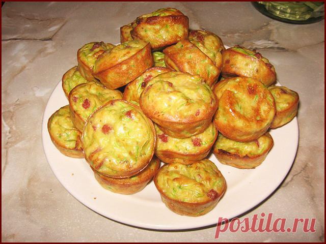 КАБАЧКОВЫЕ КЕКСЫ | Самые вкусные кулинарные рецепты