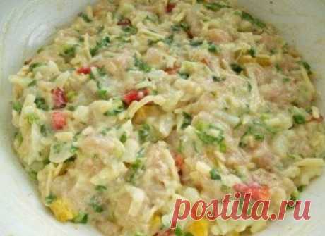 Котлеты &quot;Витаминные&quot; из овощей и курицы