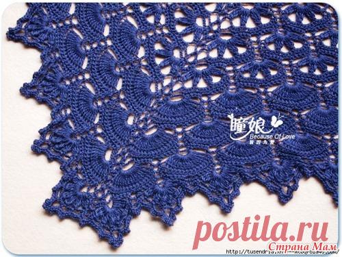 Косынка крючком - Все в ажуре... (вязание крючком) - Страна Мам