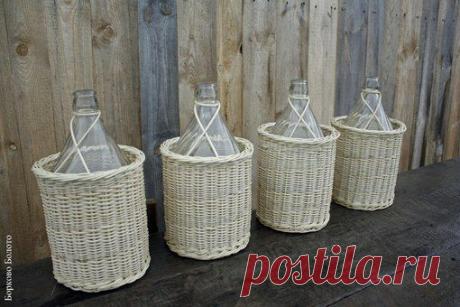 Ручное плетение корзин из лозы "Борково Болото"