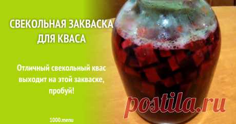 Свекольная закваска для кваса рецепт с фото пошагово и видео Готовим свекольную закваску для кваса: поиск по ингредиентам, советы, отзывы, пошаговые фото, подсчет калорий, удобная печать, изменение порций, похожие рецепты