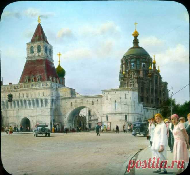 (+1) тема - Редчайшие снимки цветной Москвы 1931 года в цвете !!! | ЛЮБИМЫЕ ФОТО
