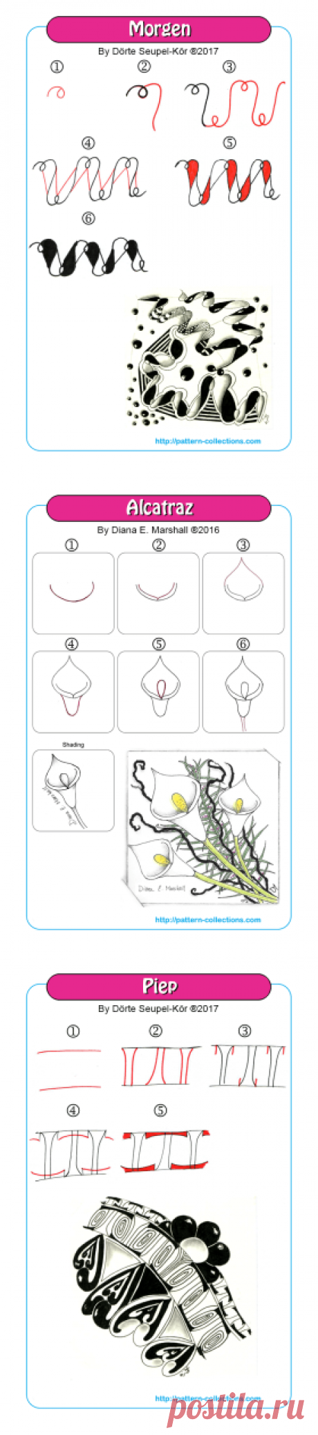 Новые узоры на www.pattern-collections.com - pattern-collections.com