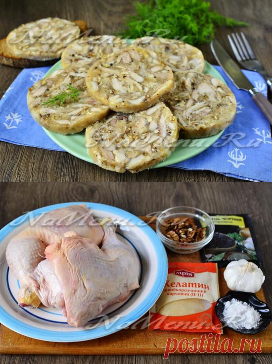 Куриный рулет в бутылке в домашних условиях, рецепт