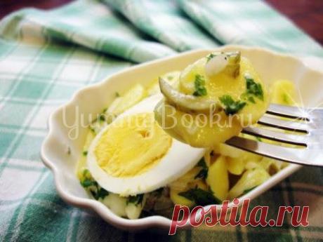 Немецкий картофельный салат - пошаговый рецепт с фото