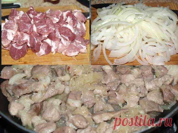 ЛОДОЧКИ из слоеного теста с картофелем, мясом и огурчиками - Страна Мам