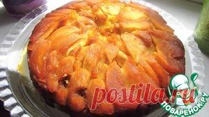 Перевернутый яблочный пирог - кулинарный рецепт