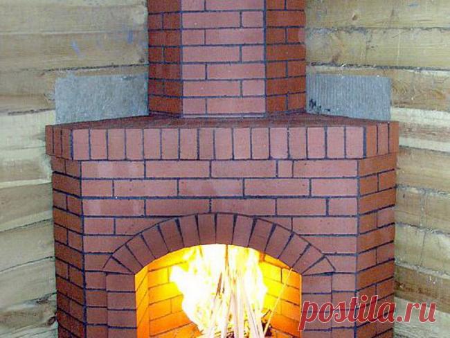 Угловой камин своими руками - МирТесен