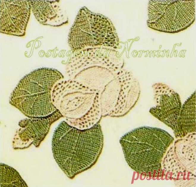 Плоская розочка ИК