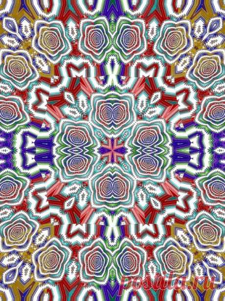 Digital Kaleidoscope  Free Stock Photo HD - Public Domain Pictures