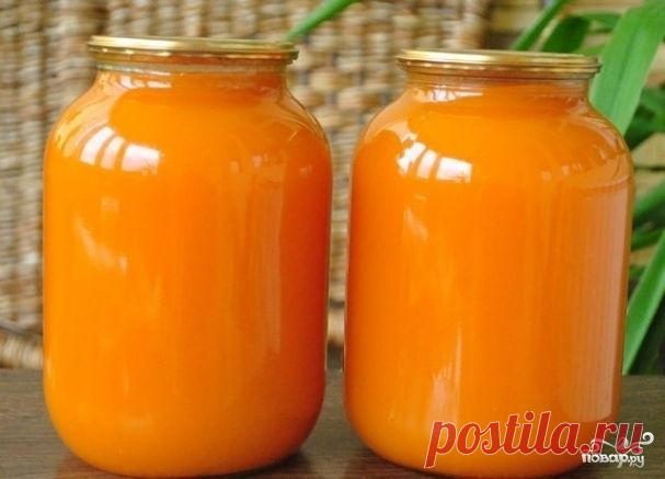 Сок из тыквы на зиму - пошаговый кулинарный рецепт на Повар.ру