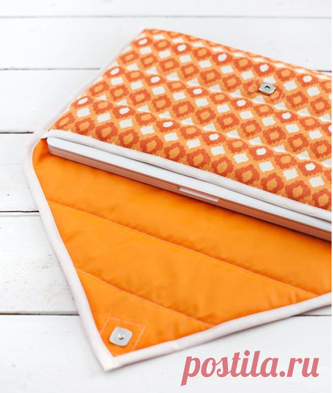Чехол-конверт для ноутбука — Сделай сам
