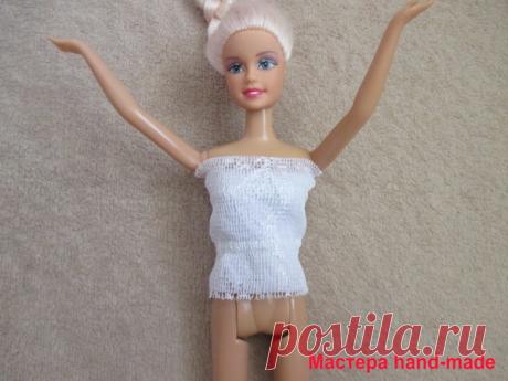 Шьем платье для куклы Барби своими руками   Мастера hand-made