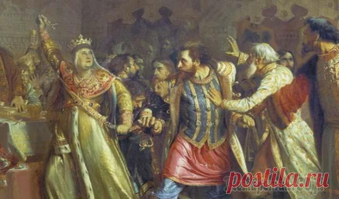 Как появились сразу 5 картин по одному сюжету: Исторический скандал на свадьбе Этот сюжет дошел до нас из глубины веков. В 1433 году на свадьбе великого князя Василия Темного произошла некрасивая история, которая стала причиной долгой и кровопролитной войны между князьями. Конеч...