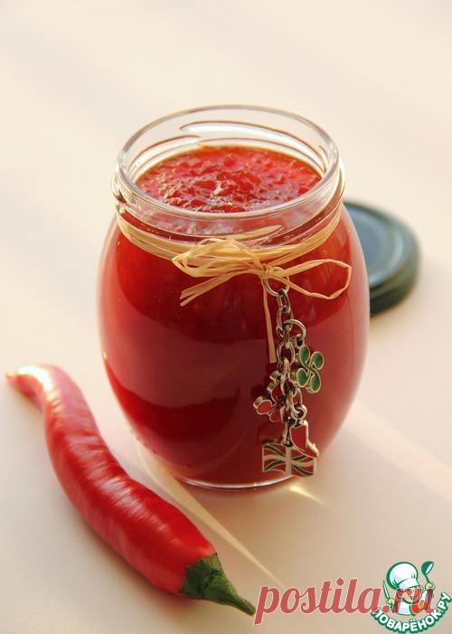 Конфитюр из острого перца эспелет – кулинарный рецепт