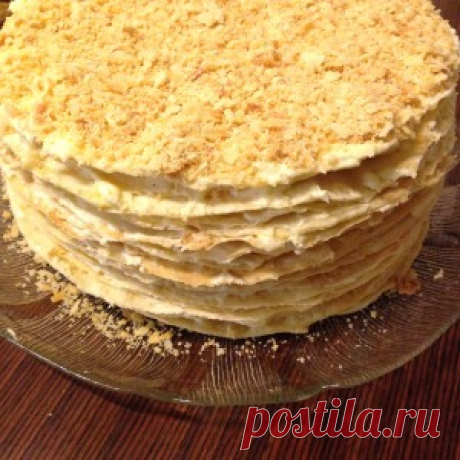 Торт &quot;Наполеон&quot; - Foodclub — кулинарные рецепты с пошаговыми фотографиями