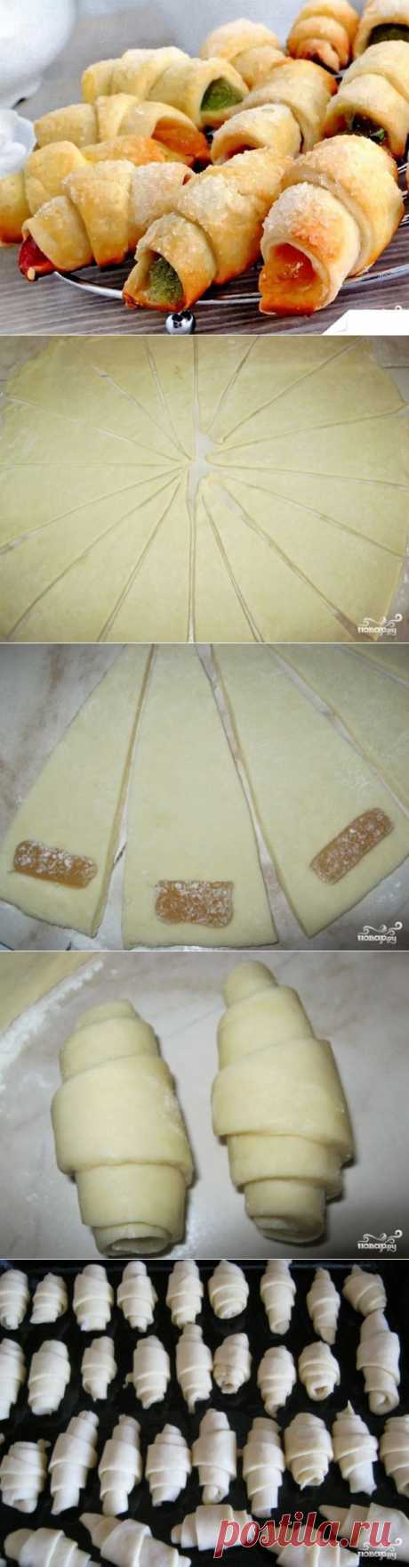 Печенье &quot;Рогалики с мармеладом&quot;