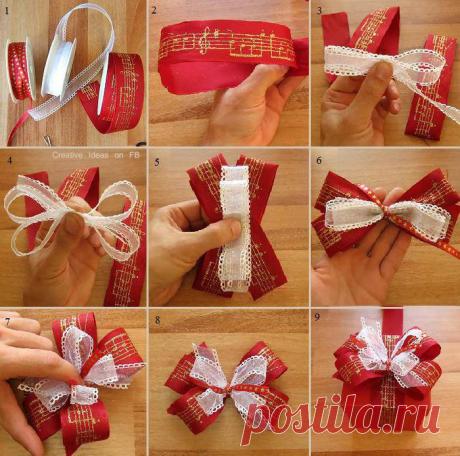 12 DIY Christmas Present Bow Tutorials | DIY Cozy Home