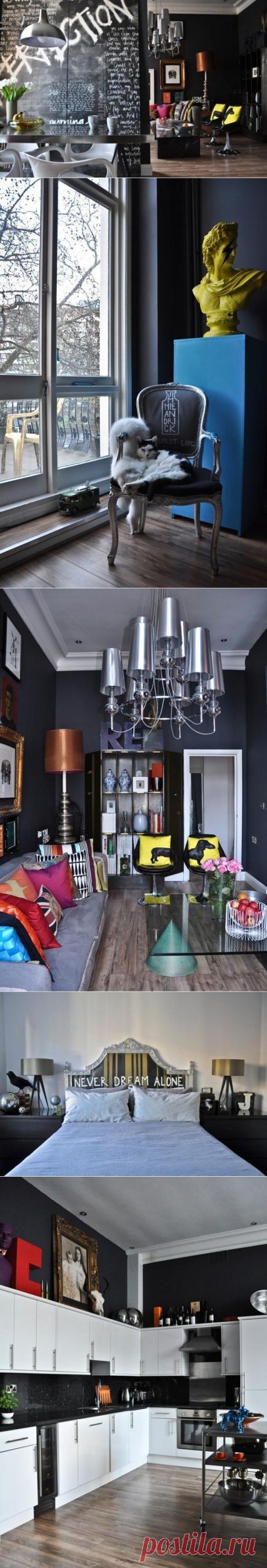 Удивительнейшая квартира в Лондоне. Смешение стилей Ар-деко и Поп-арт