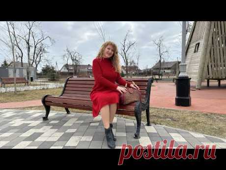 Платье "Марта" #регланпогон #реглансверху #платьеспицами