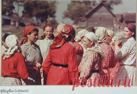 Редкие заметы немолодого идеалиста - Русская деревня в объективе немецкого солдата