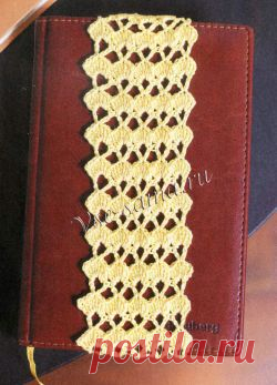 Декор крючком для книги - Аксессуары, мелочи для дома крючком