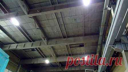 Освещение машинного зала резервной станции электроснабжения городских электрических сетей г.Надым