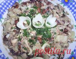 Хозяюшка. Кушать подано! - Салат с фасолью