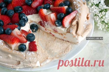 Десерт "Павлова" с ягодами
Ингредиенты:
Яичный белок - 4 шт.
Показать полностью…