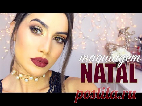 Maquiagem Natal Glam Chic 2016
