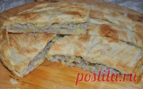 Цкан с капустой или мясом (Лезгинская кухня)