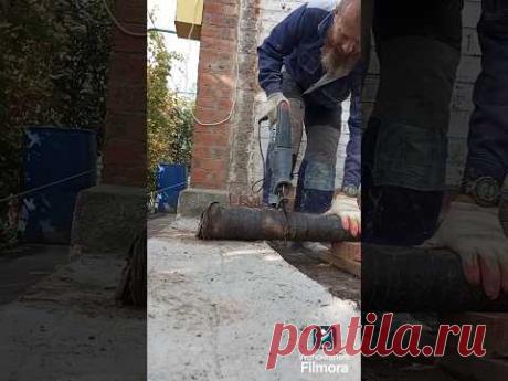 Кроим РУЛОН ГИДРОИЗОЛЯЦИИ Быстро!