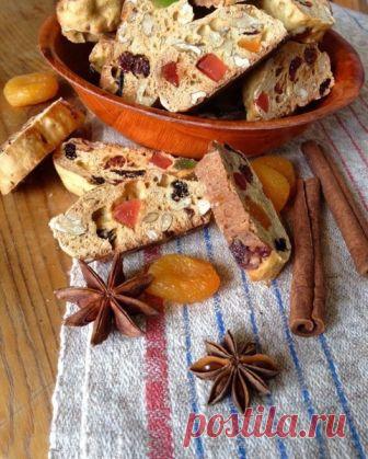 ОРЕХОВОЕ ХРУСТЯЩЕЕ ПЕЧЕНЬЕ БИСКОТТИ