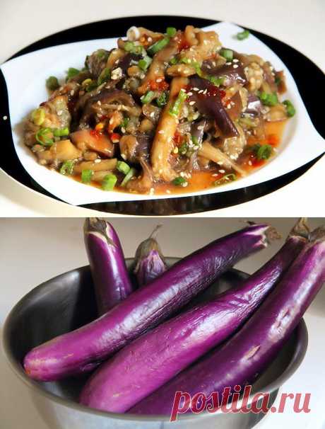 Острые баклажаны на пару по-корейски — Вкусные рецепты