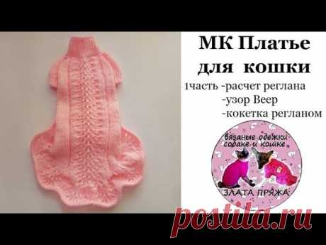 МК Платье кошке