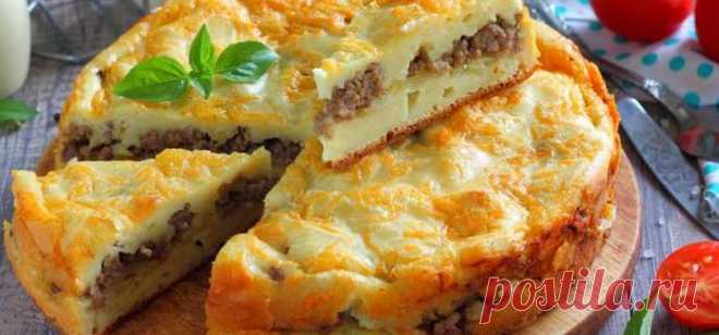 Вкусно и просто. Пирог на кефире с мясом «Легче не бывает» Предлагаем рецепт заливного пирога с мясом, который готовится легко и быстро, в буквальном смысле «проще не бывает»!
