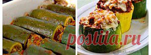 Кабачки фаршированные курицей | Как сделать? | Женский блог Елены Лис