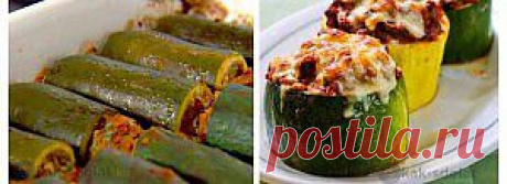 Кабачки фаршированные курицей | Как сделать? | Женский блог Елены Лис